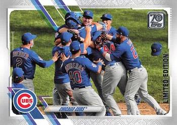 2021 Topps - 70th Anniversary Celebration #529 Chicago Cubs Front