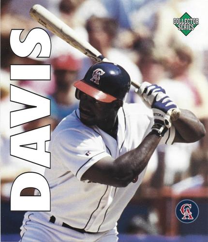 1994 Los Angeles Times California Angels #1 Chili Davis Front