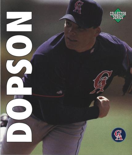 1994 Los Angeles Times California Angels #3 John Dopson Front