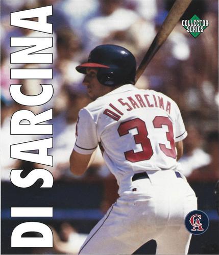 1994 Los Angeles Times California Angels #4 Gary DiSarcina Front