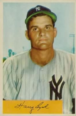 1954 Bowman #49 Harry Byrd Front