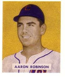 1988 Card Collectors 1949 Bowman Reprint #133 Aaron Robinson Front