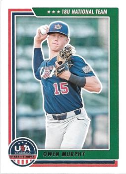 2022 Panini USA Baseball Stars & Stripes #63 Owen Murphy Front