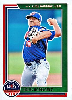 2022 Panini USA Baseball Stars & Stripes #65 Louis Rodriguez Front