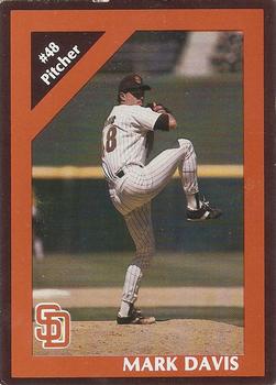 1989 Coca-Cola San Diego Padres Junior Club #NNO Mark Davis Front