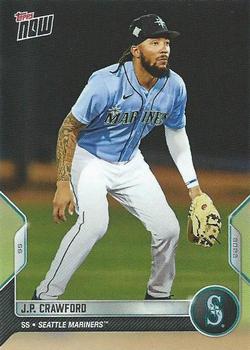 2022 Topps Now Road to Opening Day Seattle Mariners #OD-202 J.P. Crawford Front