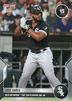 2022 Topps Now MLB Network's Top 100 #T-45 Jose Abreu Front