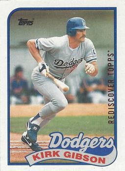 2017 Topps - Rediscover Topps 1989 Topps Stamped Buybacks Bronze #340 Kirk Gibson Front