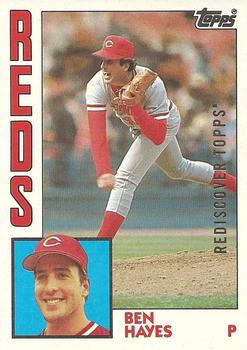 2017 Topps - Rediscover Topps 1984 Topps Stamped Buybacks Gold #484 Ben Hayes Front