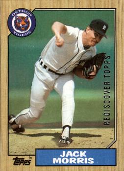 2017 Topps - Rediscover Topps 1987 Topps Stamped Buybacks Silver #778 Jack Morris Front