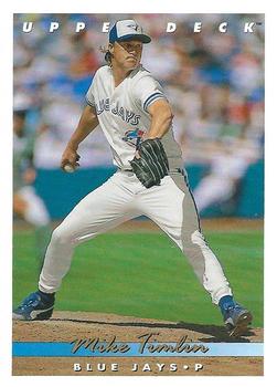 1993 Upper Deck #322 Mike Timlin Front