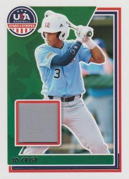 2022 Panini USA Baseball Stars & Stripes - USA Baseball Materials #USAM-JD JD Crisp Front