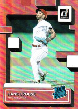 2022 Donruss - Holo Red #67 Hans Crouse Front