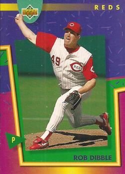 1993 Upper Deck Fun Pack #168 Rob Dibble Front
