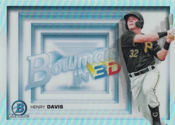 2022 Bowman - Bowman in 3D #B3D-2 Henry Davis Front