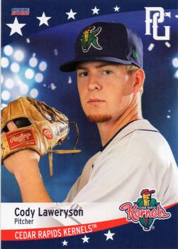 2022 Choice Cedar Rapids Kernels #15 Cody Laweryson Front