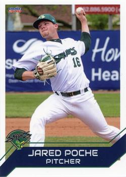 2018 Choice Beloit Snappers #23 Jared Poche Front