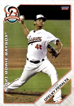 2021 Choice Bowie Baysox #23 Ofelky Peralta Front