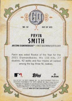 2022 Topps Gypsy Queen - Green #112 Pavin Smith Back