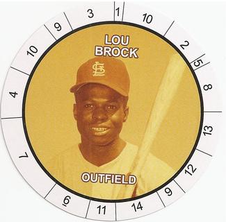 2003 Cadaco Hall of Fame Edition #NNO Lou Brock Front