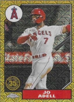 2022 Topps - 1987 Topps Baseball 35th Anniversary Chrome Silver Pack (Series Two) #T87C2-70 Jo Adell Front