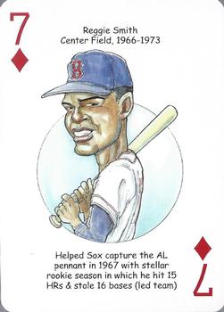 2008 Hero Decks Boston Red Sox Baseball Heroes Playing Cards #7♦ Reggie Smith Front
