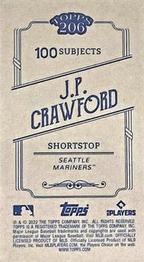 2022 Topps 206 #NNO J.P. Crawford Back