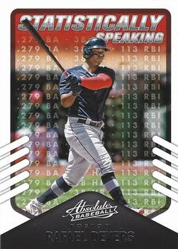 2022 Panini Absolute - Statistically Speaking Retail #SS-3 Rafael Devers Front