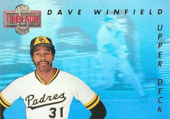 1993 Upper Deck - Then and Now #TN9 Dave Winfield Front