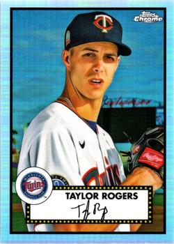 2021 Topps Chrome Platinum Anniversary - Refractor #430 Taylor Rogers Front