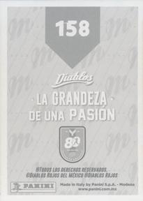 2020 Panini Diablos Rojos Stickers #158 Miguel Suarez Back
