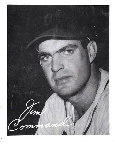 1956 Omaha Cardinals Photocards #NNO Jim Command Front