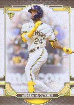 2022 Topps Triple Threads #25 Andrew McCutchen Front