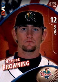 2009 DAV Minor League #205 Barret Browning Front