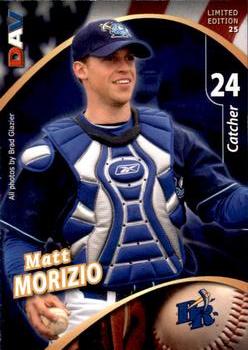 2009 DAV Minor League #25 Matt Morizio Front