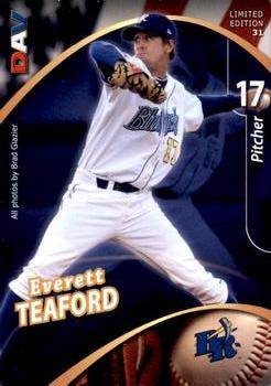 2009 DAV Minor League #31 Everett Teaford Front