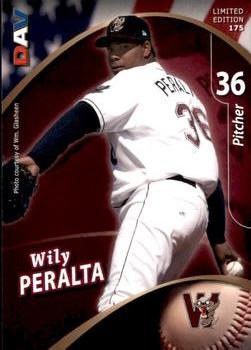 2009 DAV Minor League #175 Wily Peralta Front