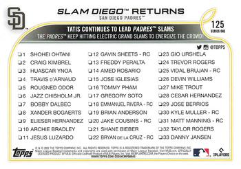 2022 Topps - All-Star Game Stamped #125 Slam Diego Returns  Back