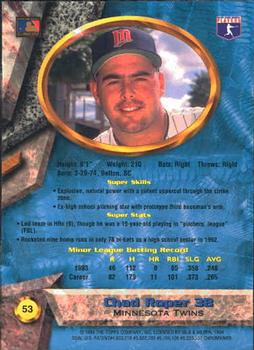 1994 Bowman's Best #53 Chad Roper Back