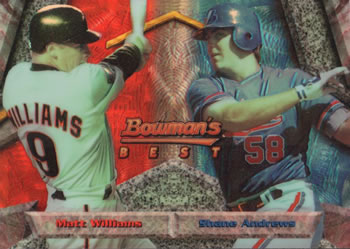 1994 Bowman's Best - Refractors #93 Matt Williams / Shane Andrews Front