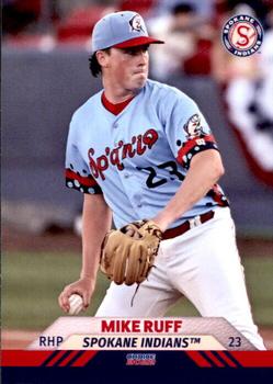 2022 Choice Spokane Indians #26 Mike Ruff Front