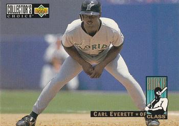 1994 Collector's Choice #6 Carl Everett Front