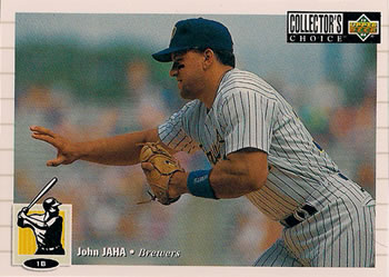 1994 Collector's Choice #146 John Jaha Front