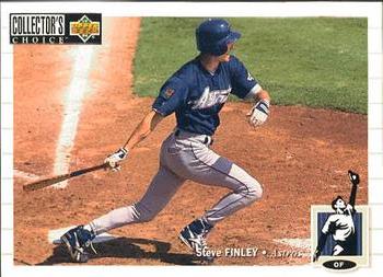 1994 Collector's Choice #523 Steve Finley Front