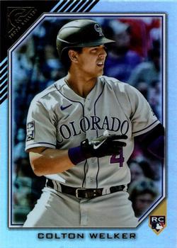 2022 Topps Gallery - Rainbow Foil #97 Colton Welker Front