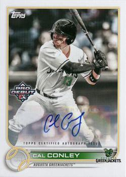 2022 Topps Pro Debut - Autographs #PD-195 Cal Conley Front