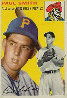 1954 Topps #11 Paul Smith Front
