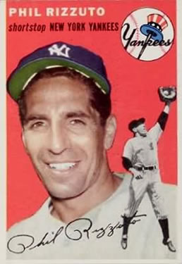 1954 Topps #17 Phil Rizzuto Front