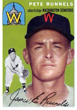 1954 Topps #6 Pete Runnels Front
