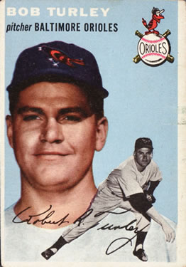 1954 Topps #85 Bob Turley Front